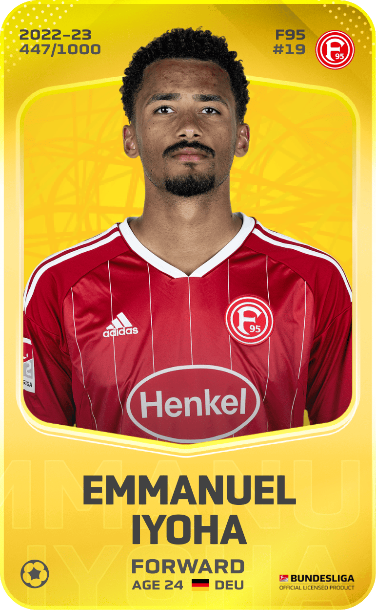 Emmanuel Iyoha 2022-23 • Limited 447/1000