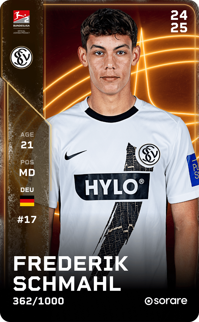 Frederik Schmahl 2024-25 • Limited 362/1000