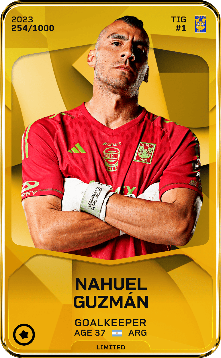 Nahuel Guzmán 2023-24 • Limited 254/1000