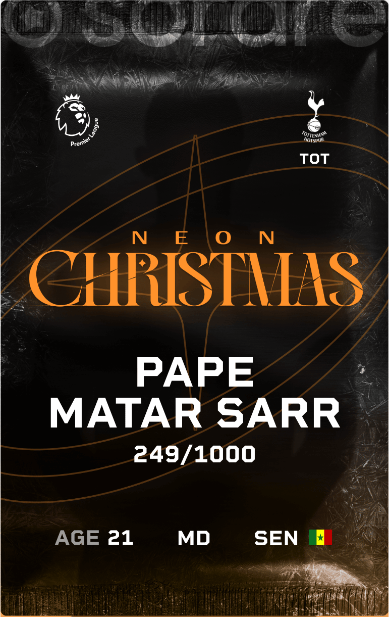 Pape Matar Sarr 2024-25 • Limited 249/1000