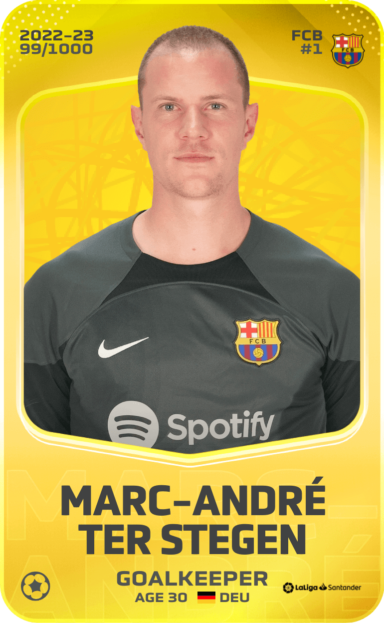 Marc-André ter Stegen 2022-23 • Limited 99/1000