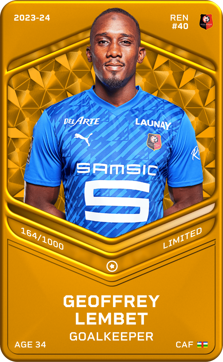 Geoffrey Lembet 2023-24 • Limited 164/1000