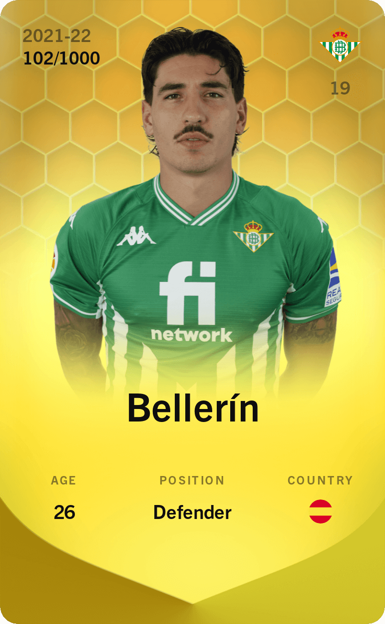 Bellerín 2021-22 • Limited 102/1000