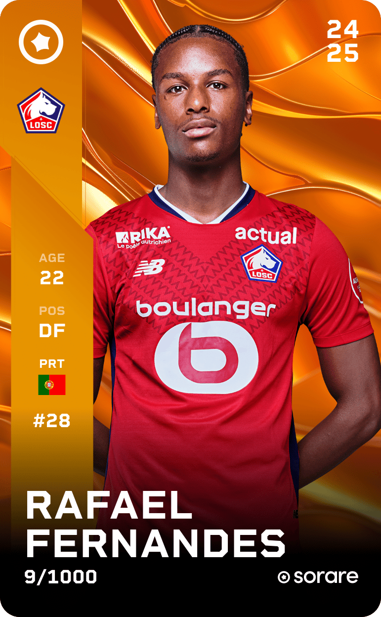 Rafael Fernandes 2024-25 • Limited 9/1000