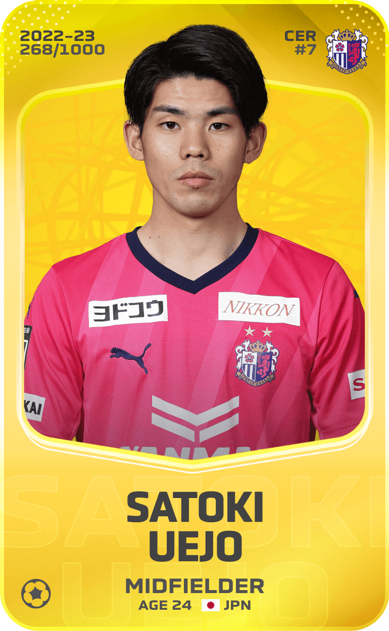 Satoki Uejo 2022-23 • Limited 268/1000