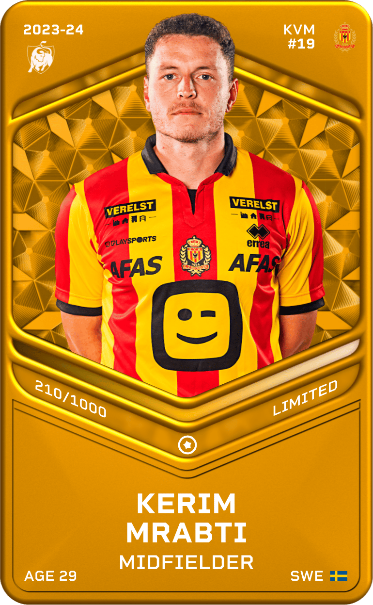 Kerim Mrabti 2023-24 • Limited 210/1000