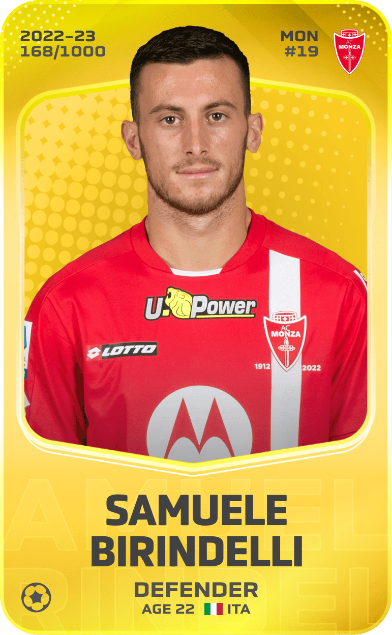 Samuele Birindelli 2022-23 • Limited 168/1000