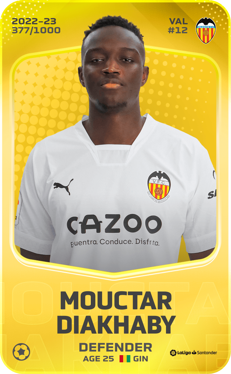 Mouctar Diakhaby 2022-23 • Limited 377/1000