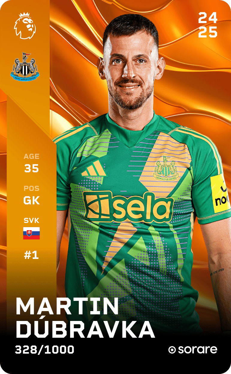Martin Dúbravka 2024-25 • Limited 328/1000