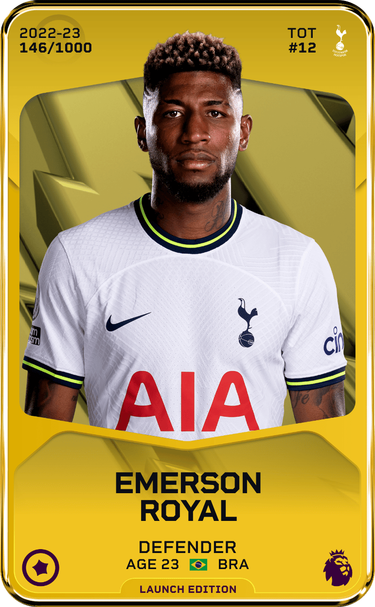 Emerson Royal 2022-23 • Limited 146/1000