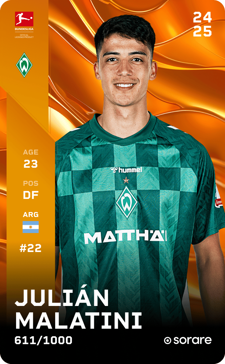 Julián Malatini 2024-25 • Limited 611/1000