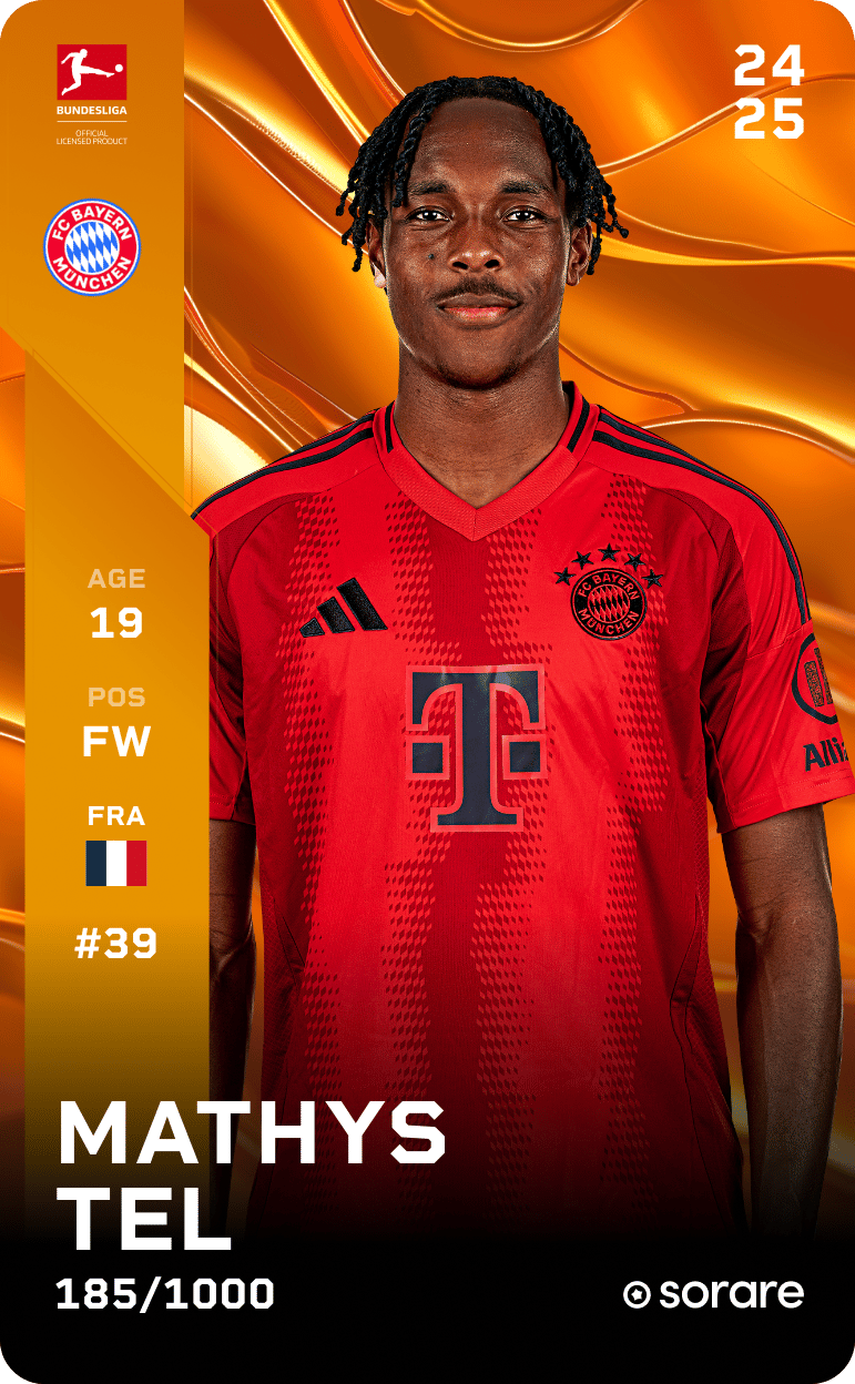 Mathys Tel 2024-25 • Limited 185/1000