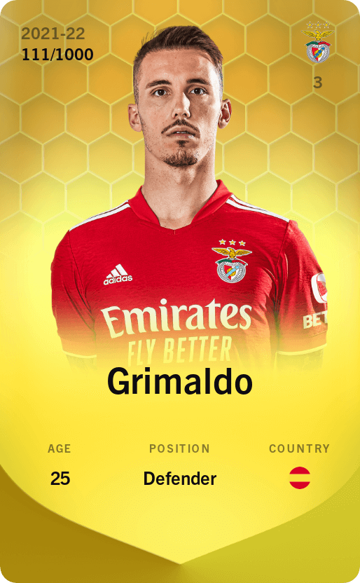 Grimaldo 2021-22 • Limited 111/1000