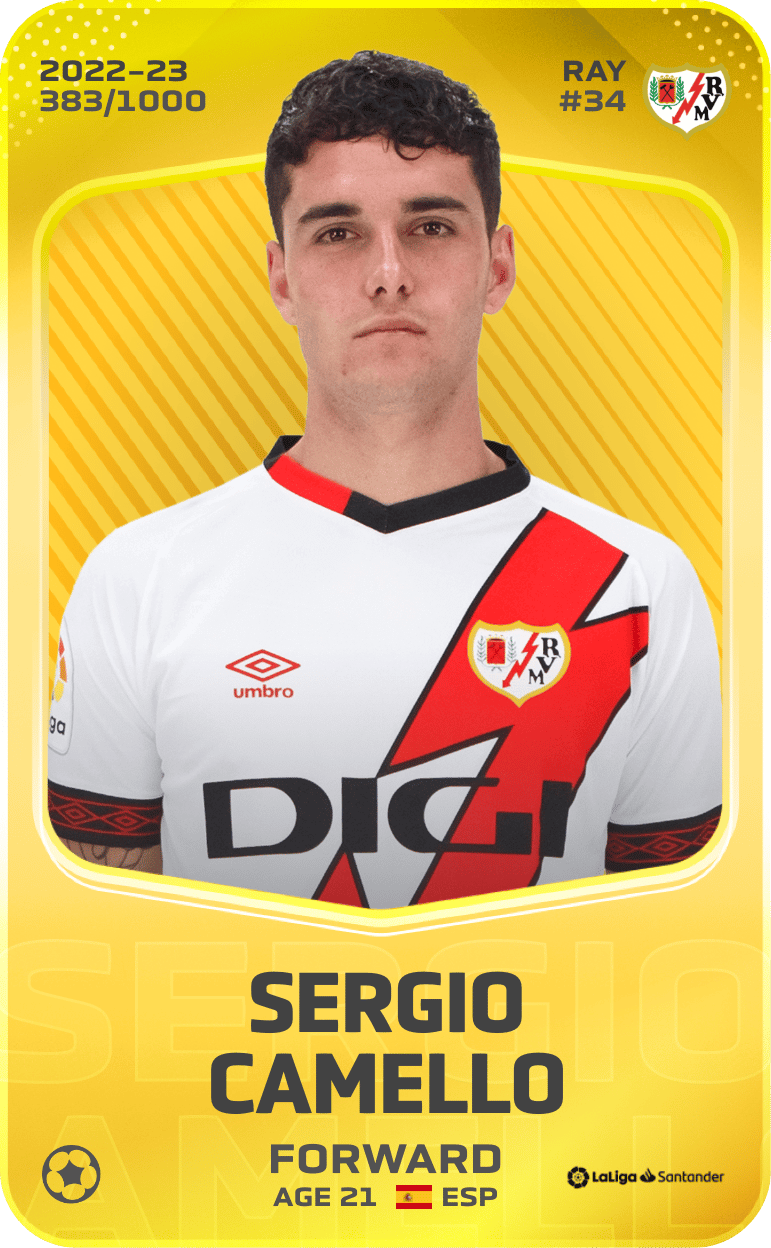 Sergio Camello 2022-23 • Limited 383/1000