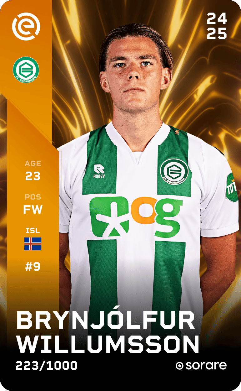 Brynjólfur Willumsson 2024-25 • Limited 223/1000