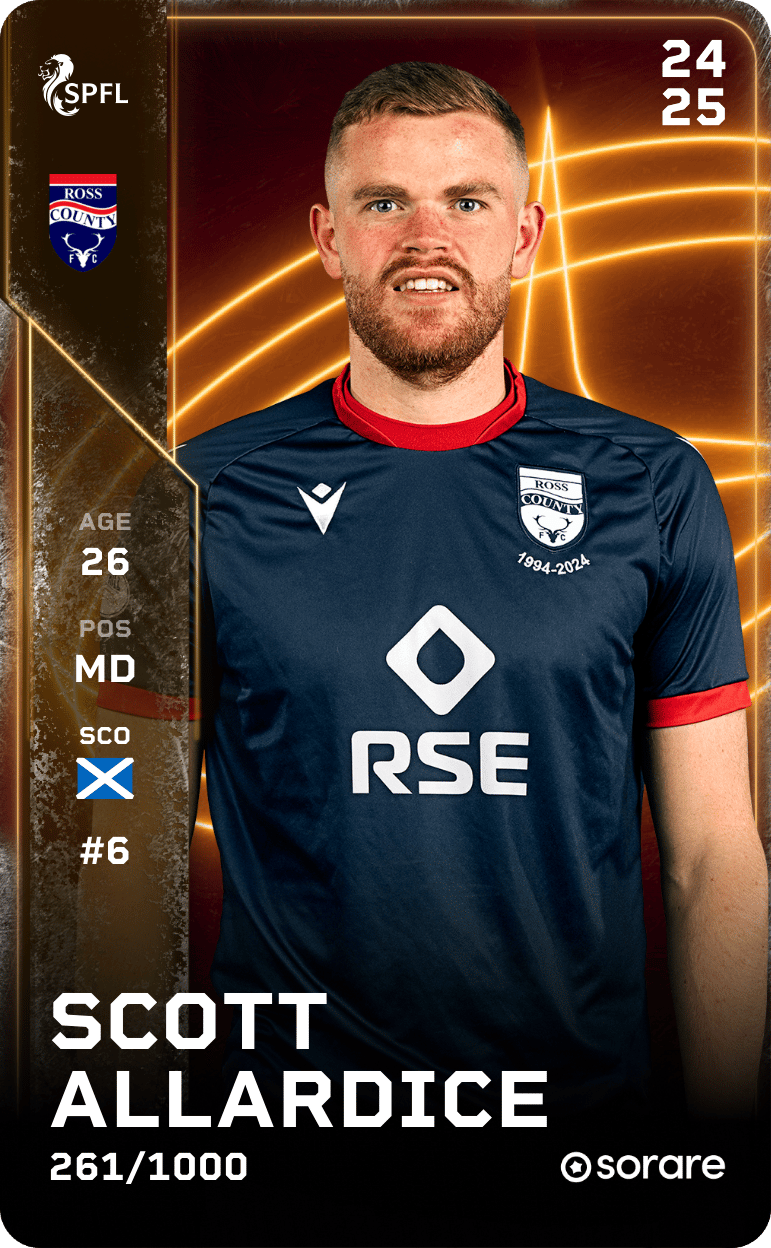 Scott Allardice 2024-25 • Limited 261/1000