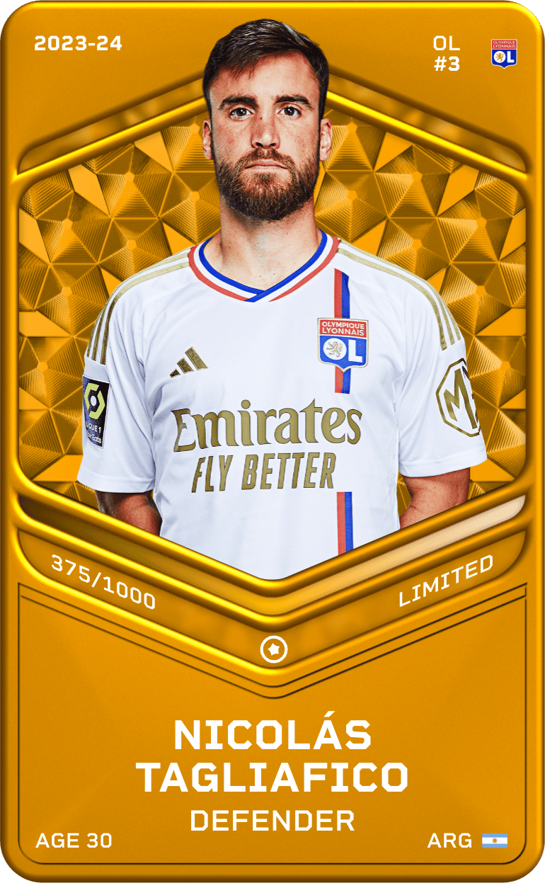 Nicolás Tagliafico 2023-24 • Limited 375/1000