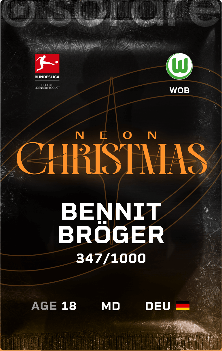Bennit Bröger 2024-25 • Limited 347/1000