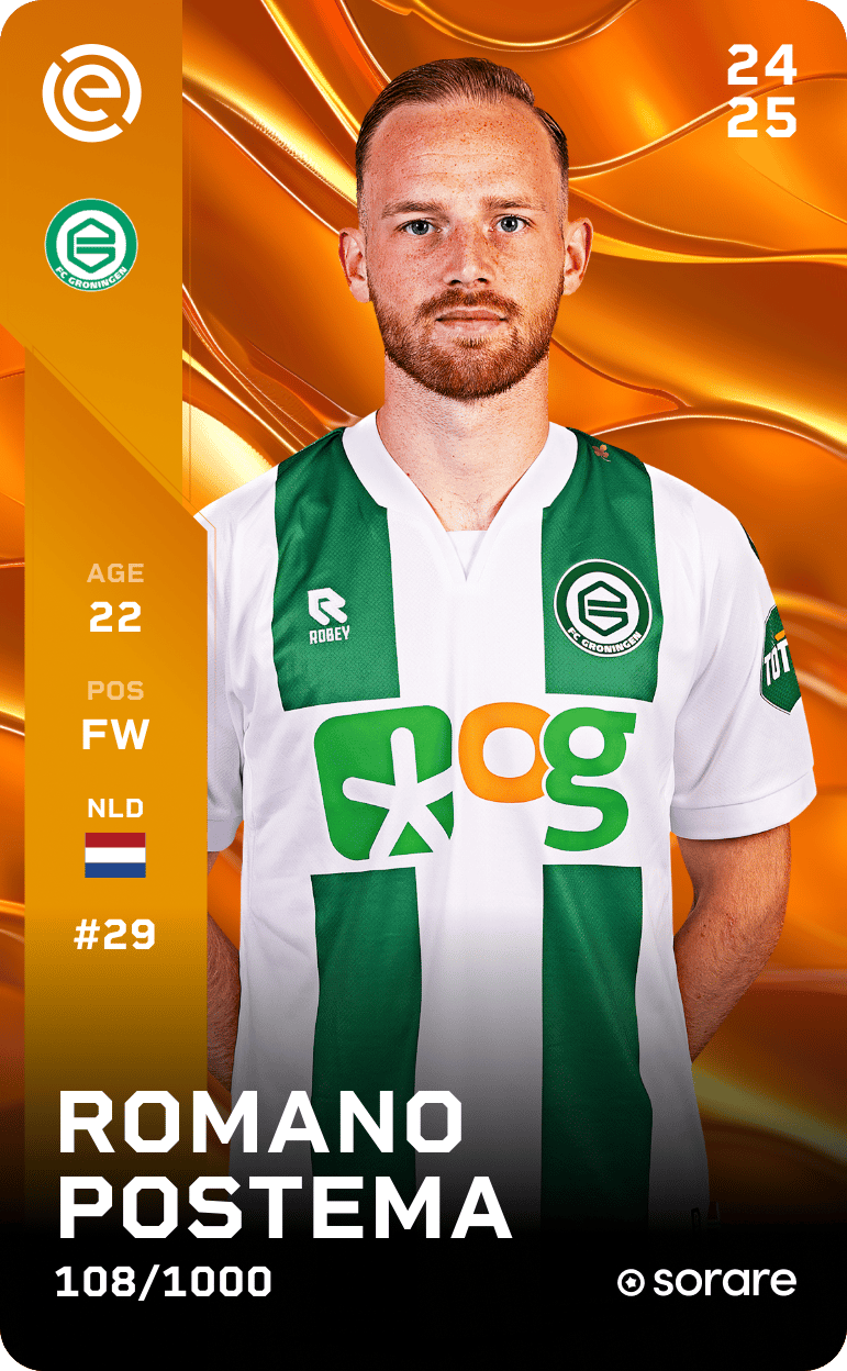 Romano Postema 2024-25 • Limited 108/1000