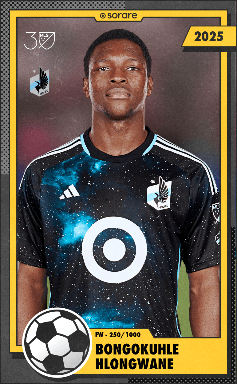 Bongokuhle Hlongwane 2025-26 • Limited 250/1000