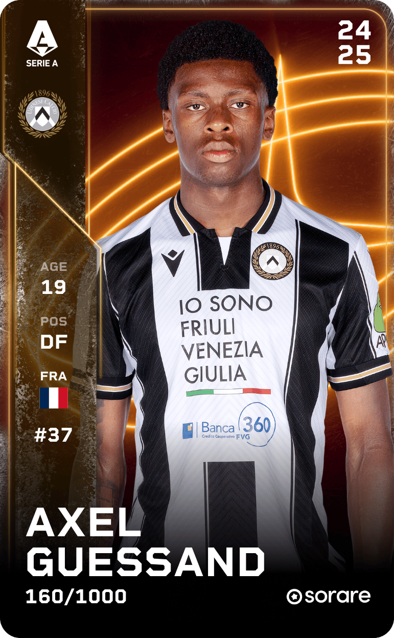 Axel Guessand 2024-25 • Limited 160/1000