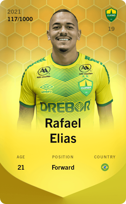 Rafael Elias 2021-22 • Limited 117/1000