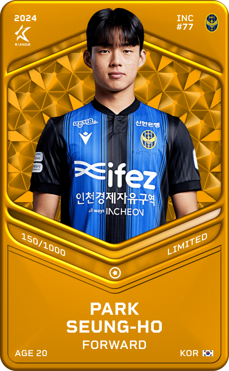 Park Seung-Ho 2024-25 • Limited 150/1000