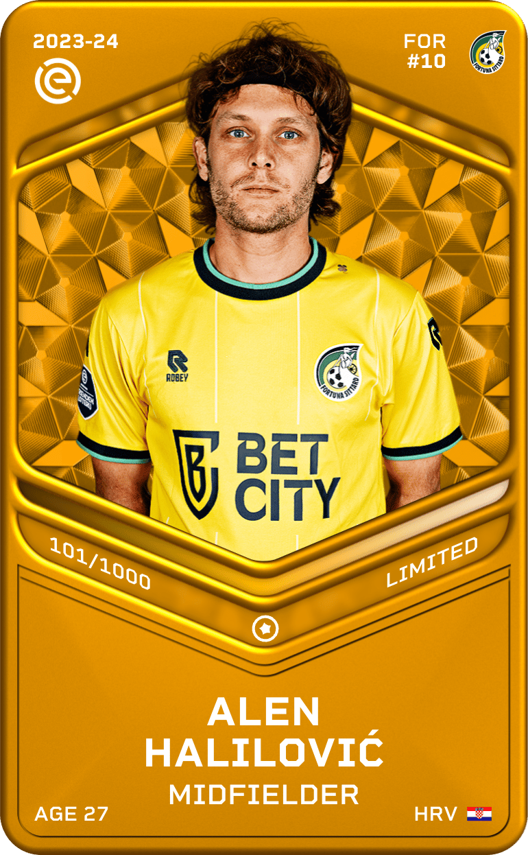 Alen Halilović 2023-24 • Limited 101/1000