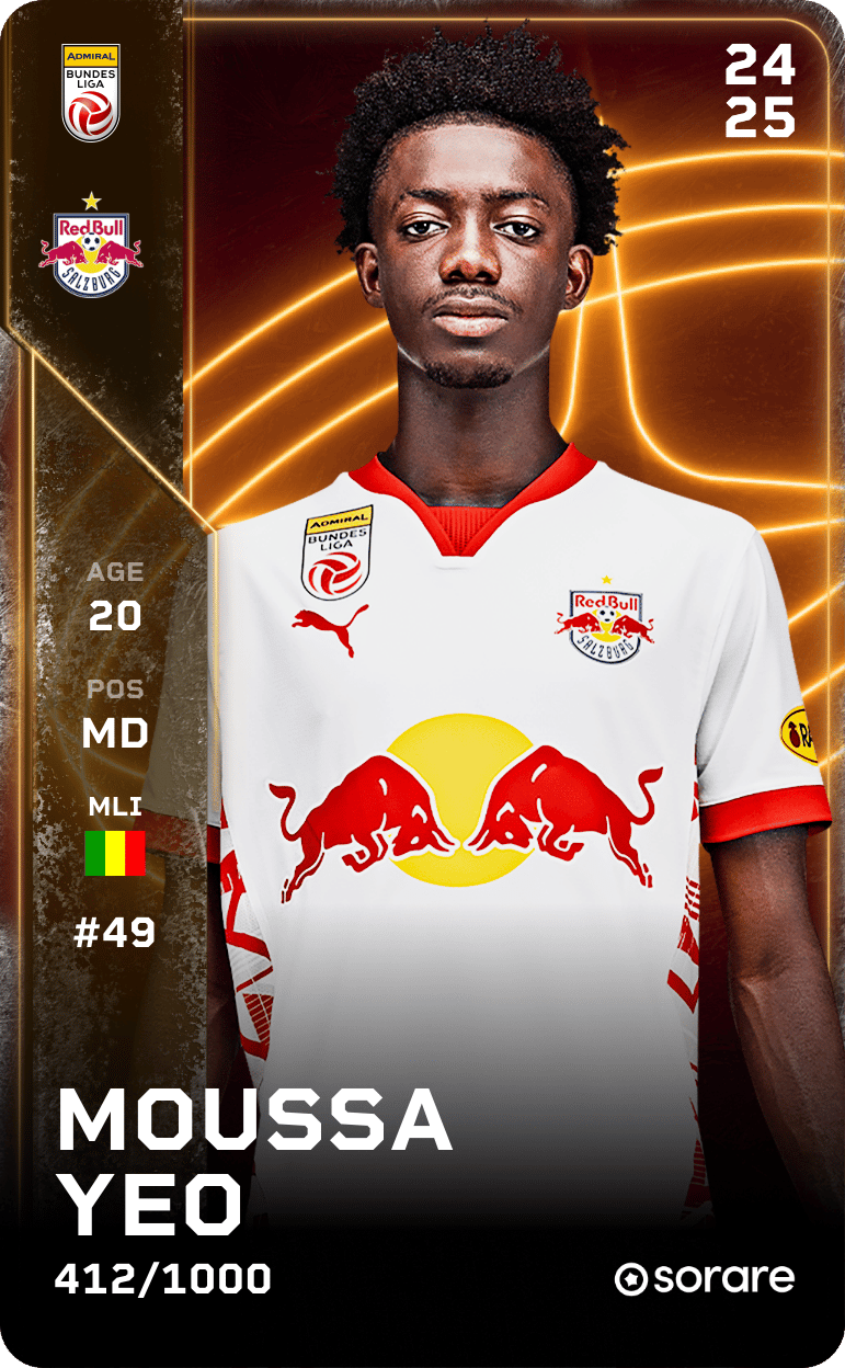 Moussa Yeo 2024-25 • Limited 412/1000