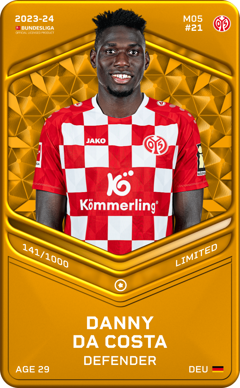 Danny da Costa 2023-24 • Limited 141/1000