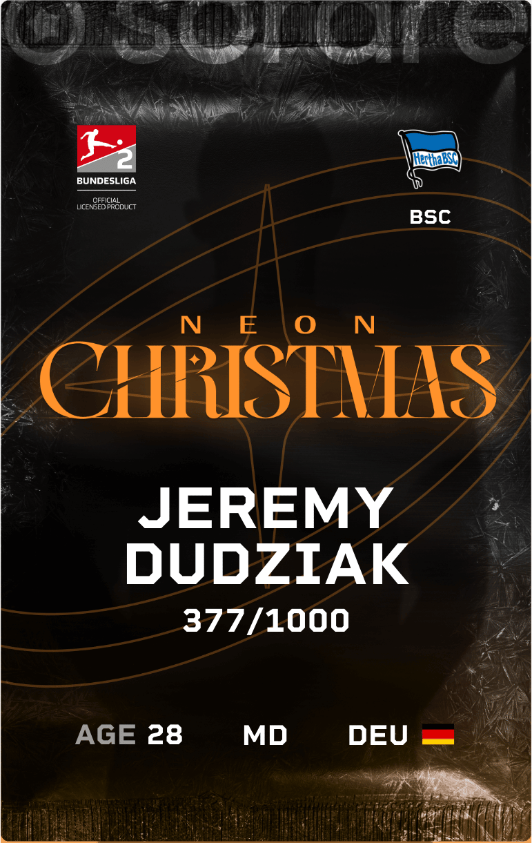 Jeremy Dudziak 2024-25 • Limited 377/1000