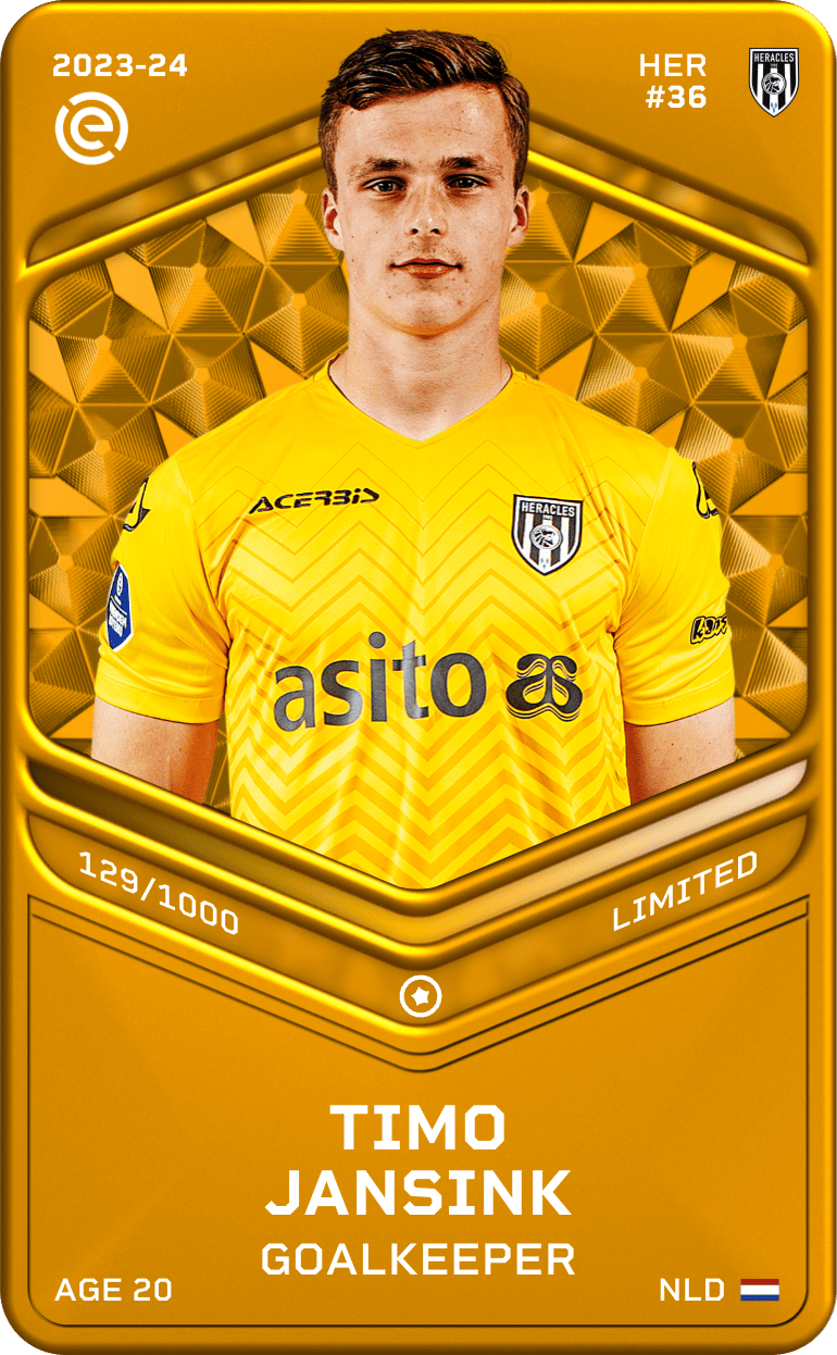 Timo Jansink 2023-24 • Limited 129/1000