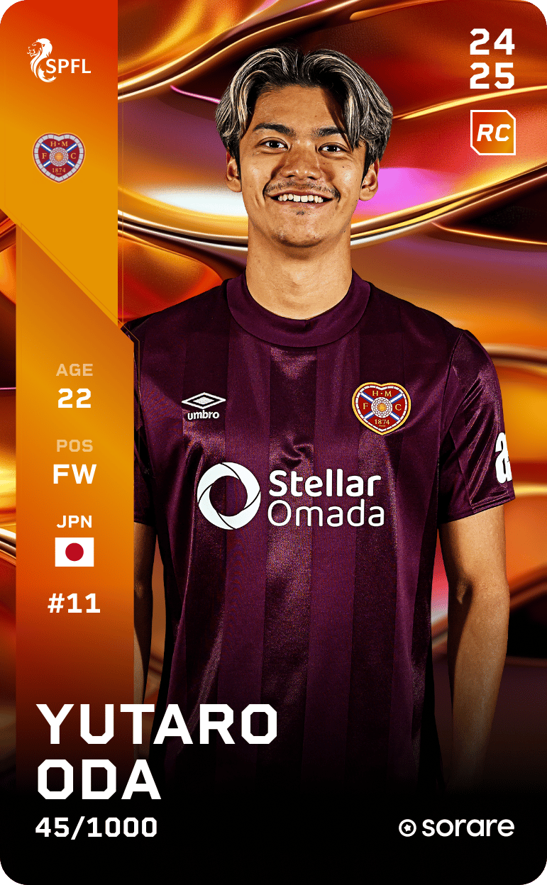 Yutaro Oda 2024-25 • Limited 45/1000