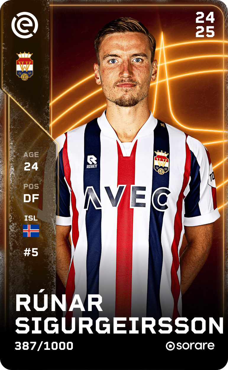 Rúnar Sigurgeirsson 2024-25 • Limited 387/1000