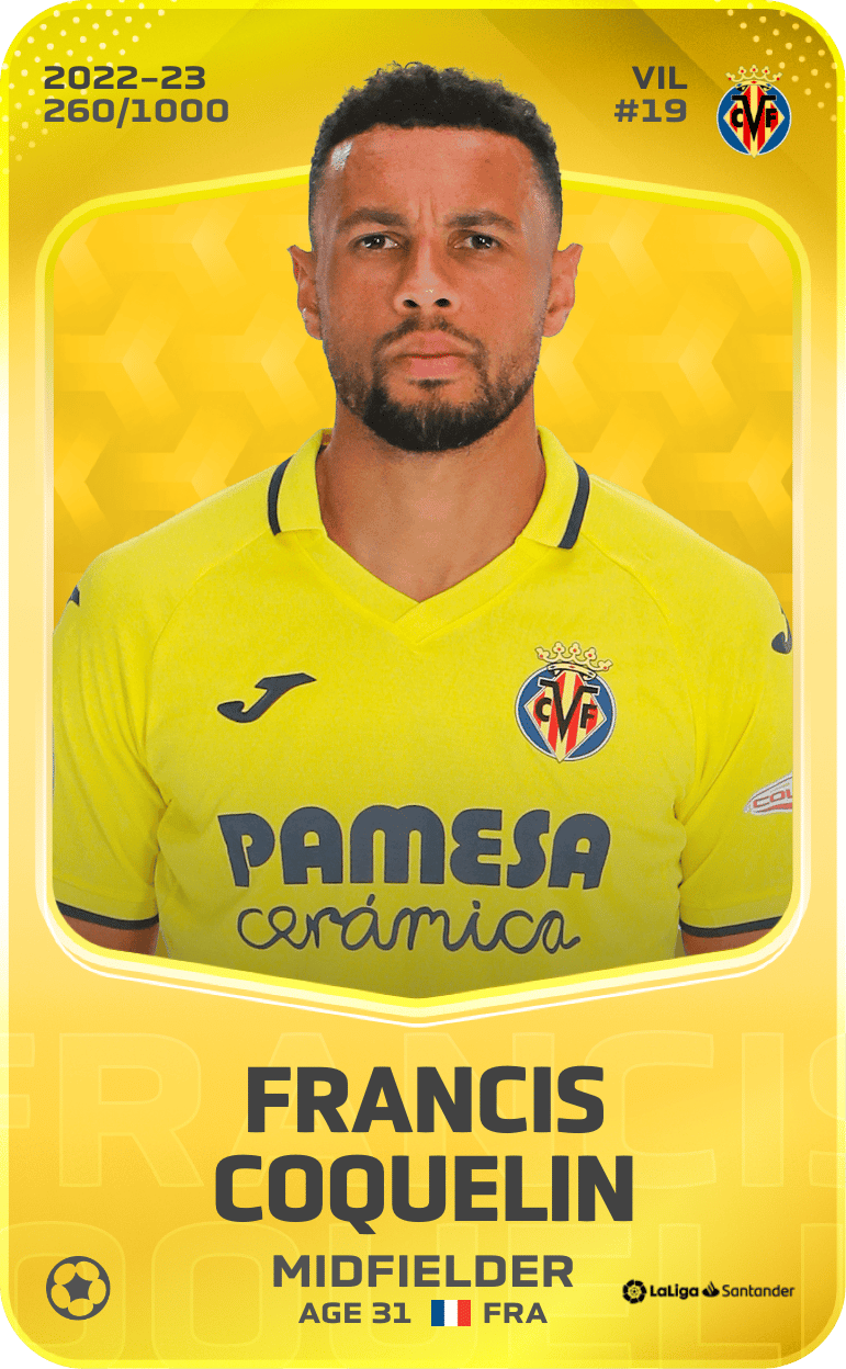 Francis Coquelin 2022-23 • Limited 260/1000