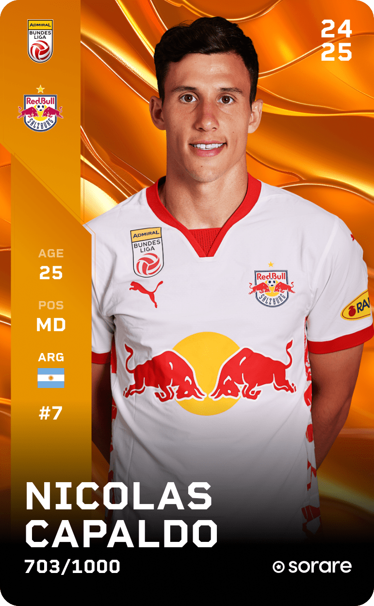 Nicolás Capaldo 2024-25 • Limited 703/1000