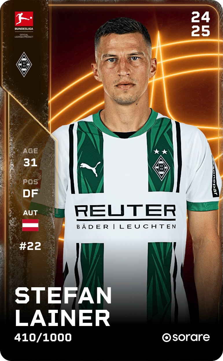 Stefan Lainer 2024-25 • Limited 410/1000