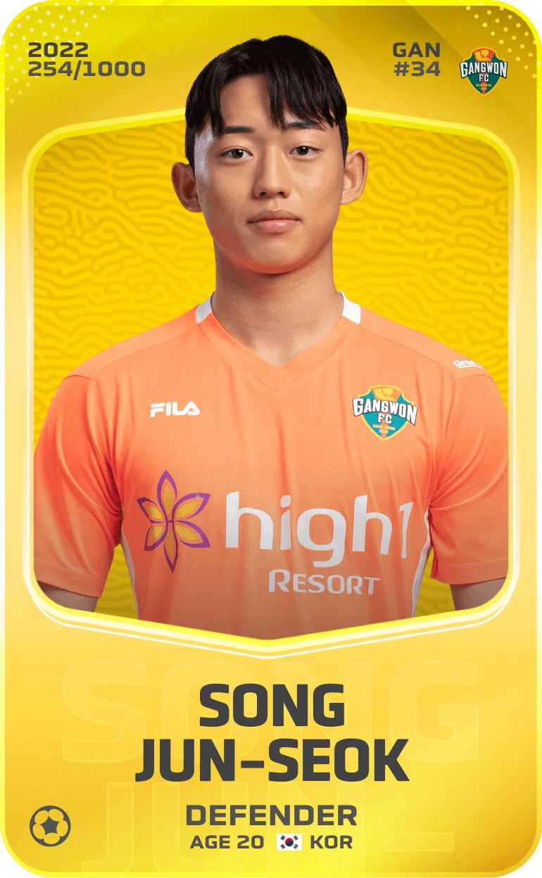 Song Jun-Seok 2022-23 • Limited 254/1000