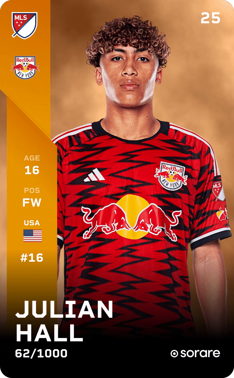 Julian Hall 2025-26 • Limited 62/1000