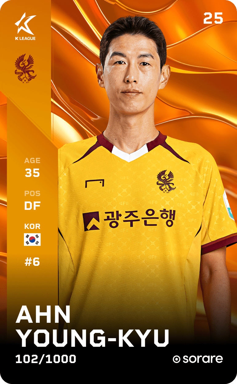 Ahn Young-Gyu 2025-26 • Limited 102/1000