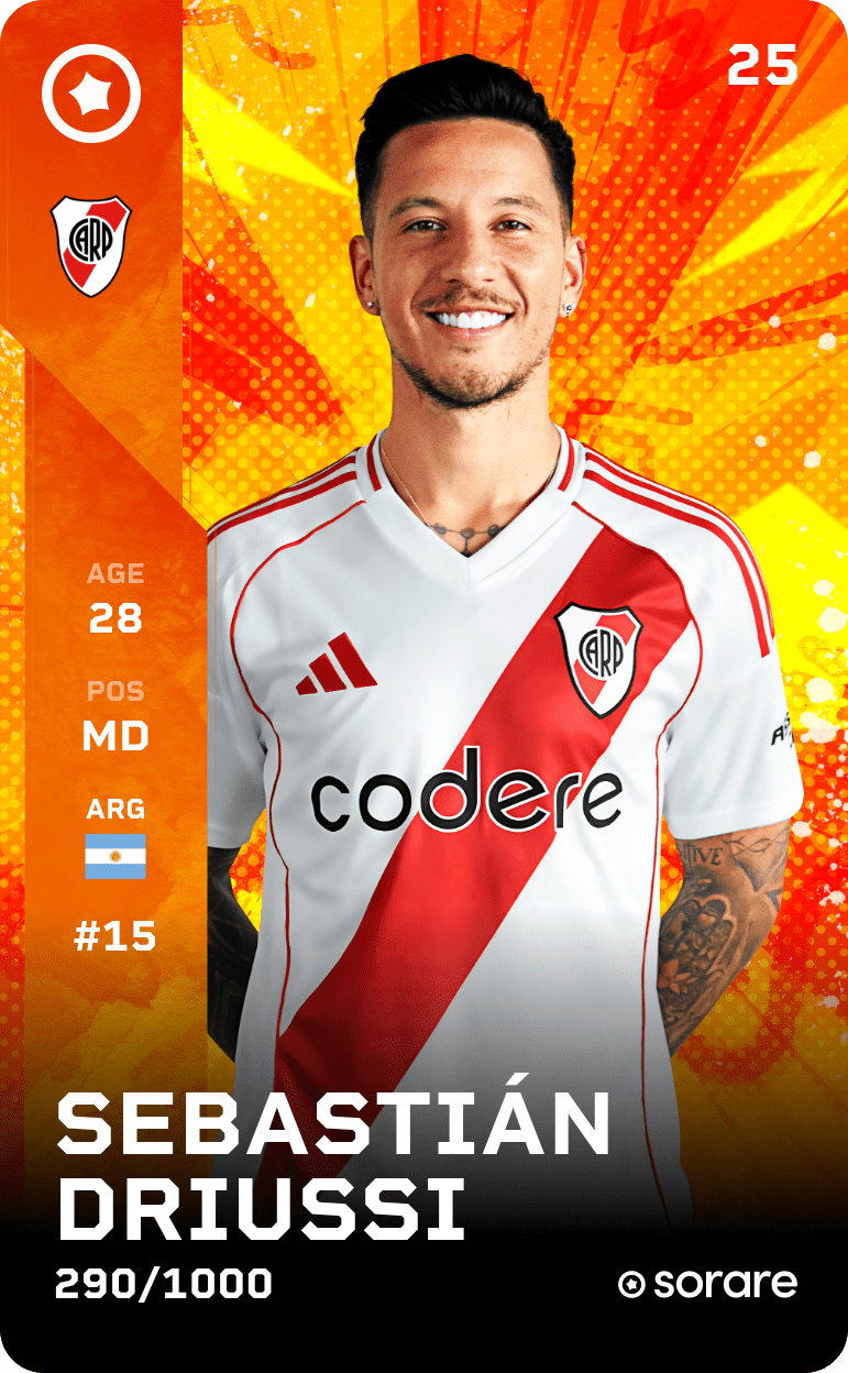 Sebastián Driussi 2025-26 • Limited 290/1000