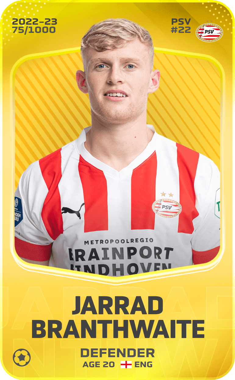 Jarrad Branthwaite 2022-23 • Limited 75/1000