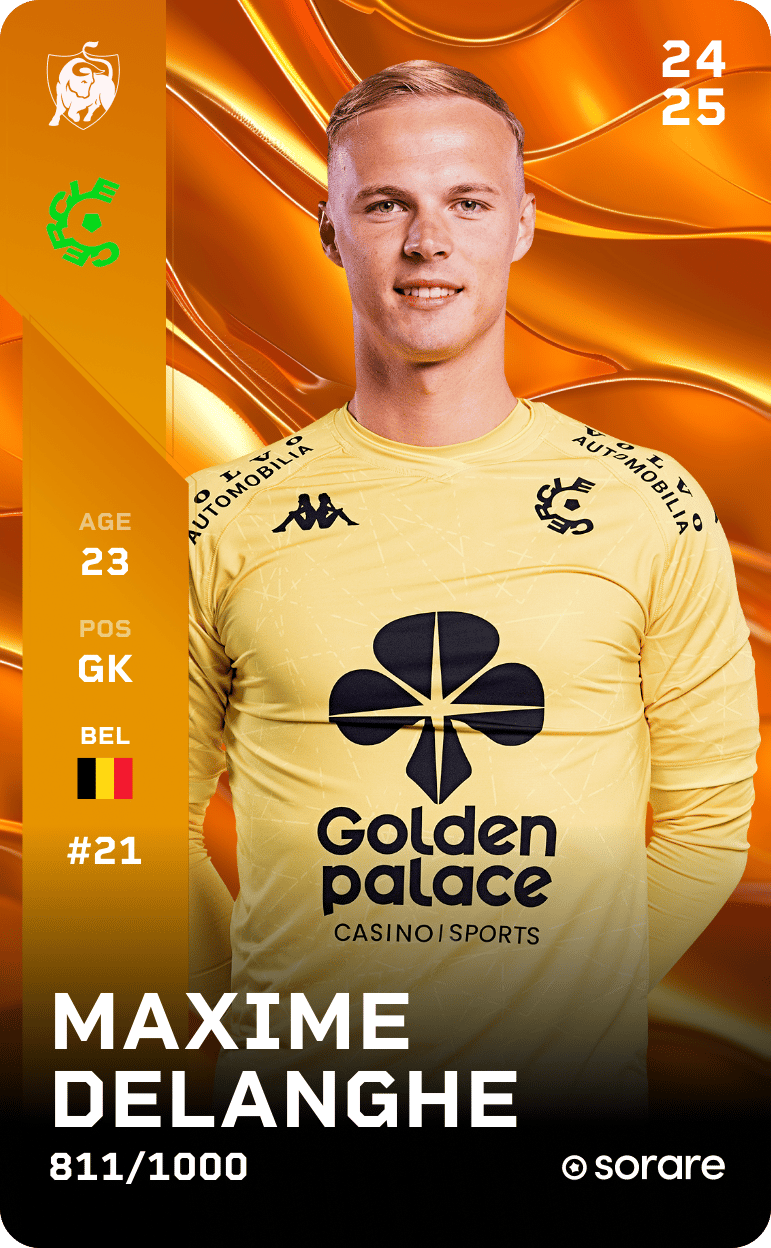 Maxime Delanghe 2024-25 • Limited 811/1000
