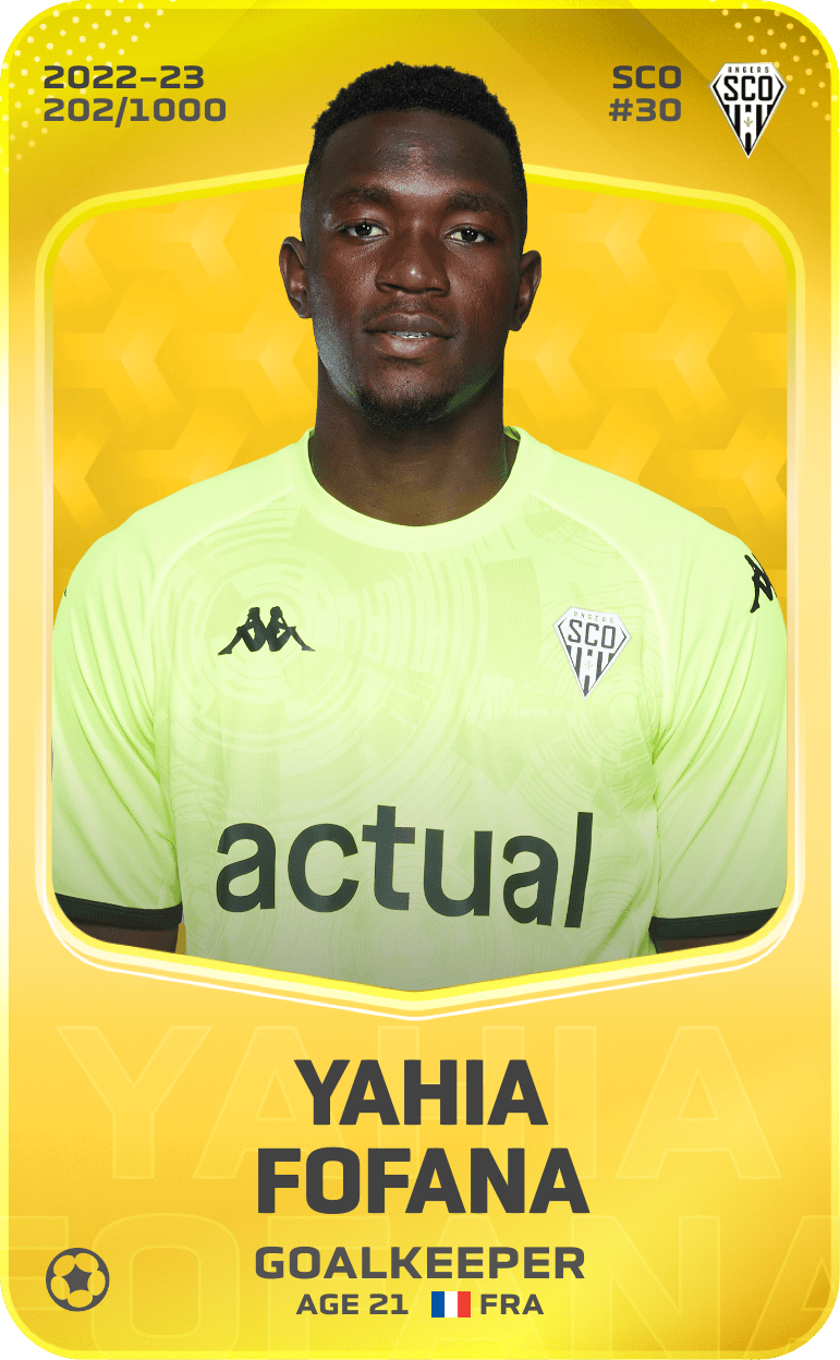 Yahia Fofana 2022-23 • Limited 202/1000
