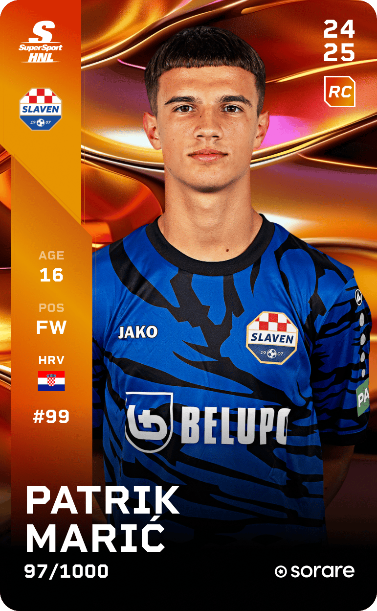 Patrik Marić 2024-25 • Limited 97/1000