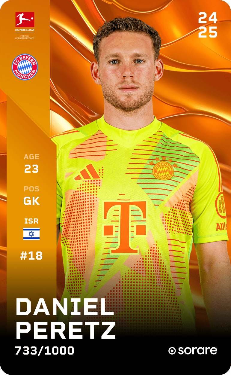 Daniel Peretz 2024-25 • Limited 733/1000