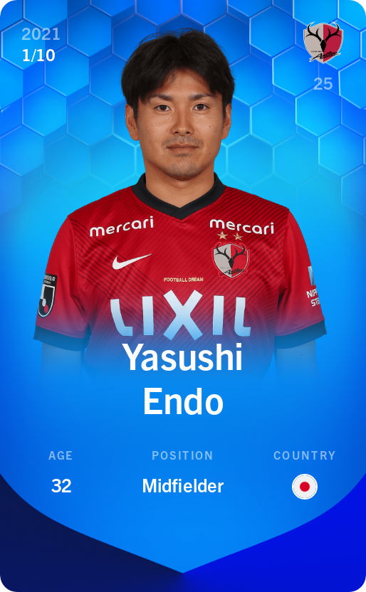 Yasushi Endo 2021-22 • Super Rare 1/10