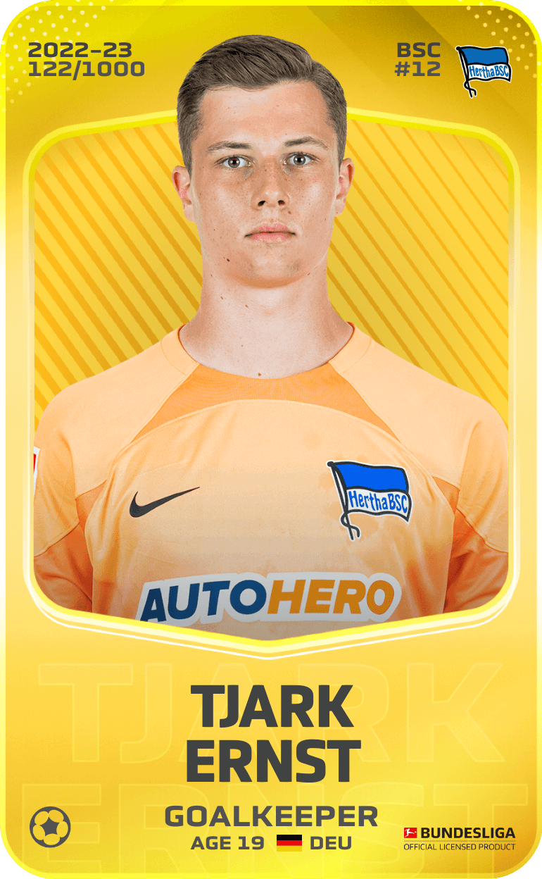 Tjark Ernst 2022-23 • Limited 122/1000