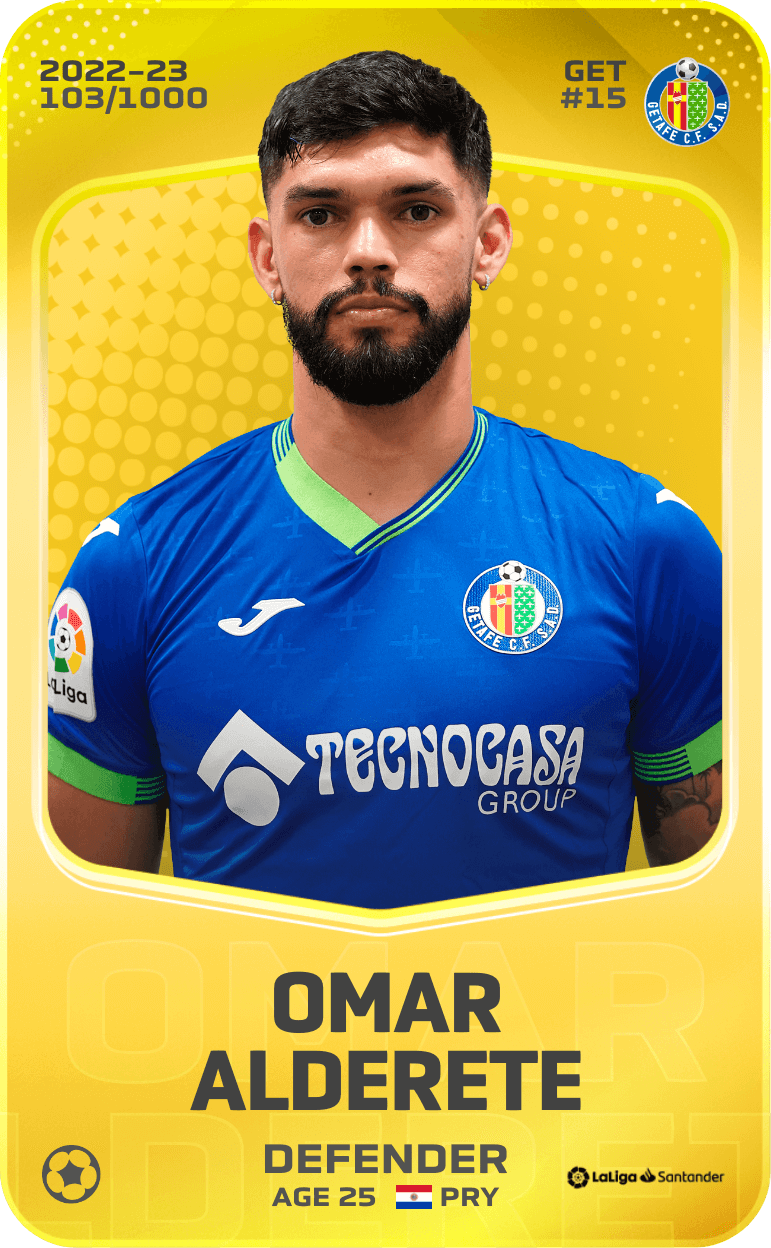 Omar Alderete 2022-23 • Limited 103/1000