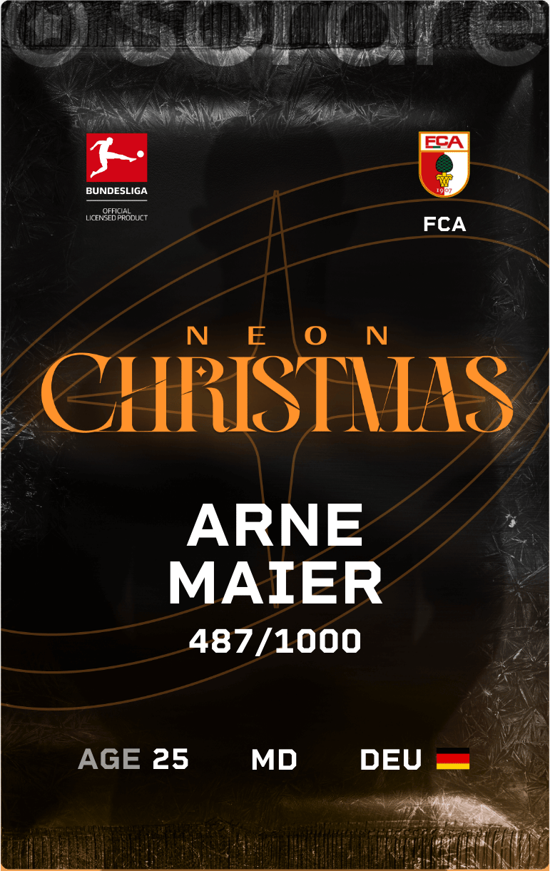 Arne Maier 2024-25 • Limited 487/1000